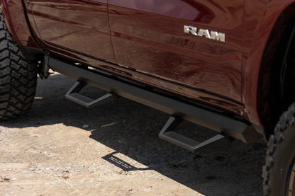 Rough Country SRL2 Adj Aluminum Step | Crew Cab | Ram 1500 (19-26)/1500 TRX (21-24) by Rough Country