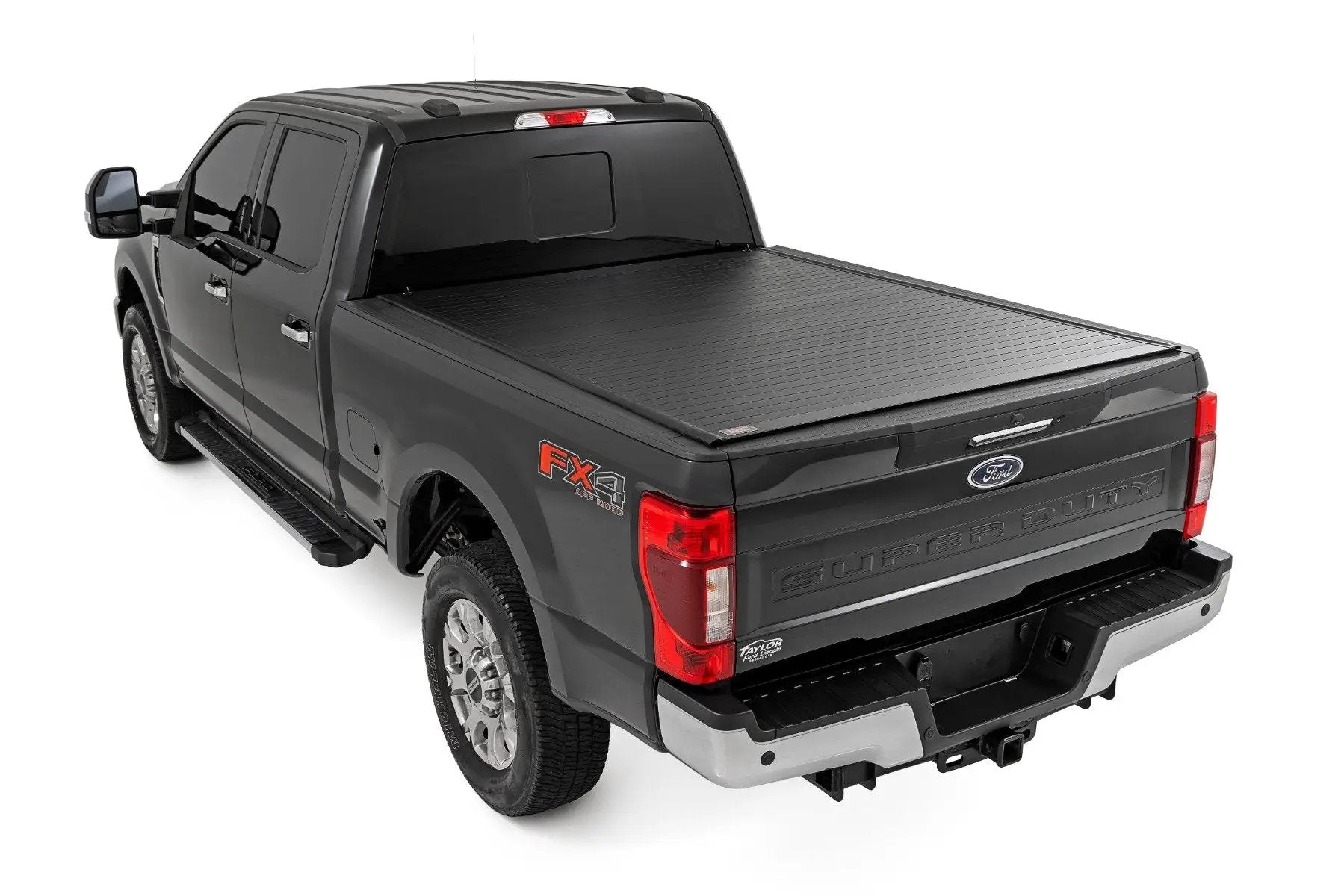 Rough Country Hard Roll Up Bed Cover | 6'10" Bed | Ford F-250/F-350 Super Duty (17-26) by Rough Country