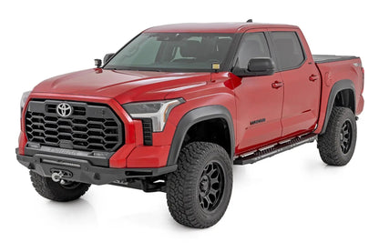 Rough Country AC2 Running Boards | Amber/White | CrewMax | Toyota Tundra 2WD/4WD (22-26) by Rough Country