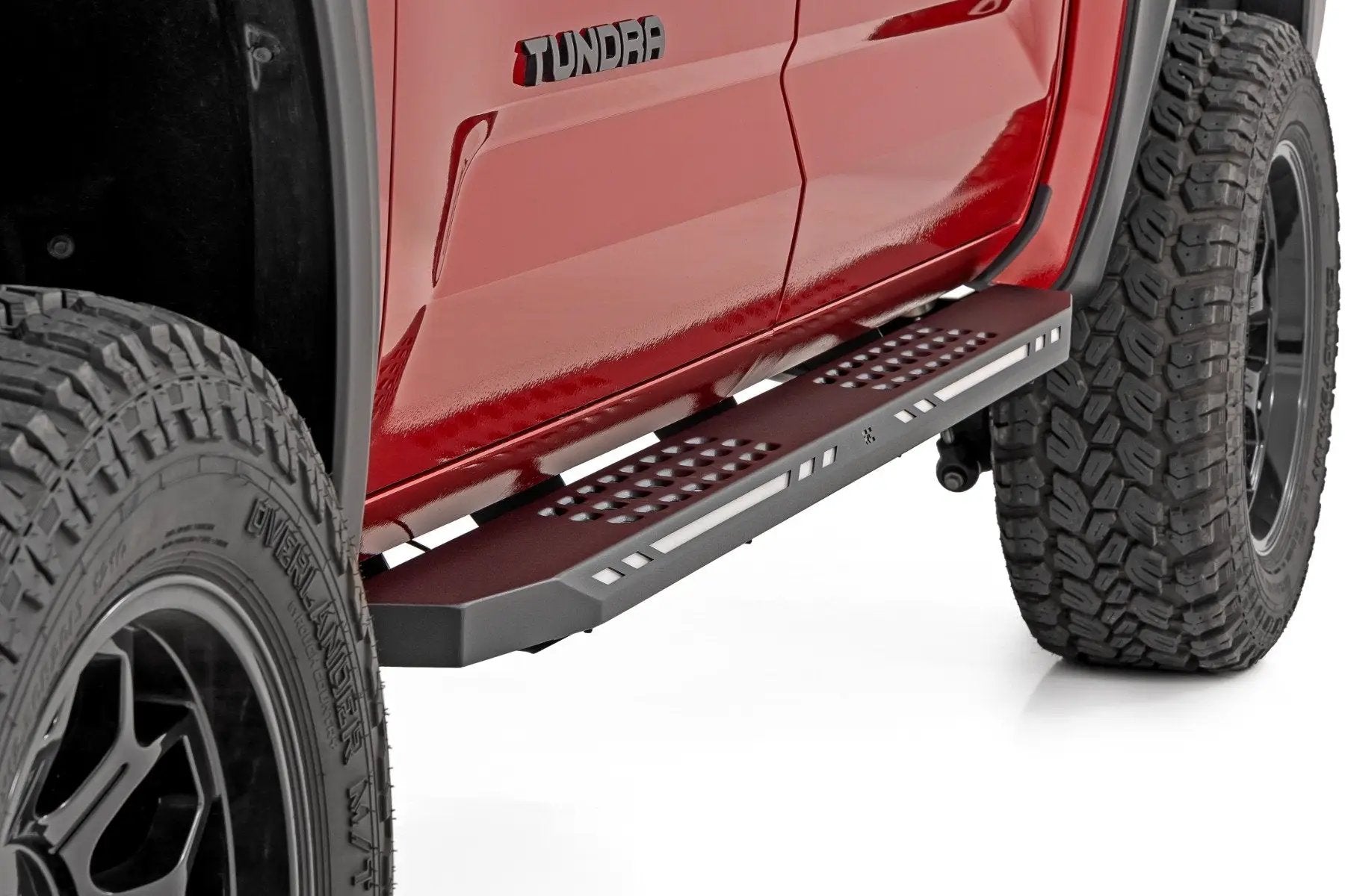Rough Country AC2 Running Boards | Amber/White | CrewMax | Toyota Tundra 2WD/4WD (22-26) by Rough Country
