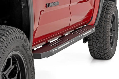 Rough Country AC2 Running Boards | Amber/White | CrewMax | Toyota Tundra 2WD/4WD (22-26) by Rough Country