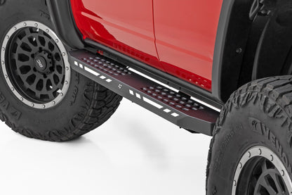 Подножки AC2 | Желтый/Белый | 4-дверные | Ford Bronco 4WD (2021-2025)