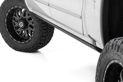 Rough Country Power Running Boards | HT-Series | Crew Cab | Chevy/GMC 1500/2500HD/3500HD 2WD/4WD