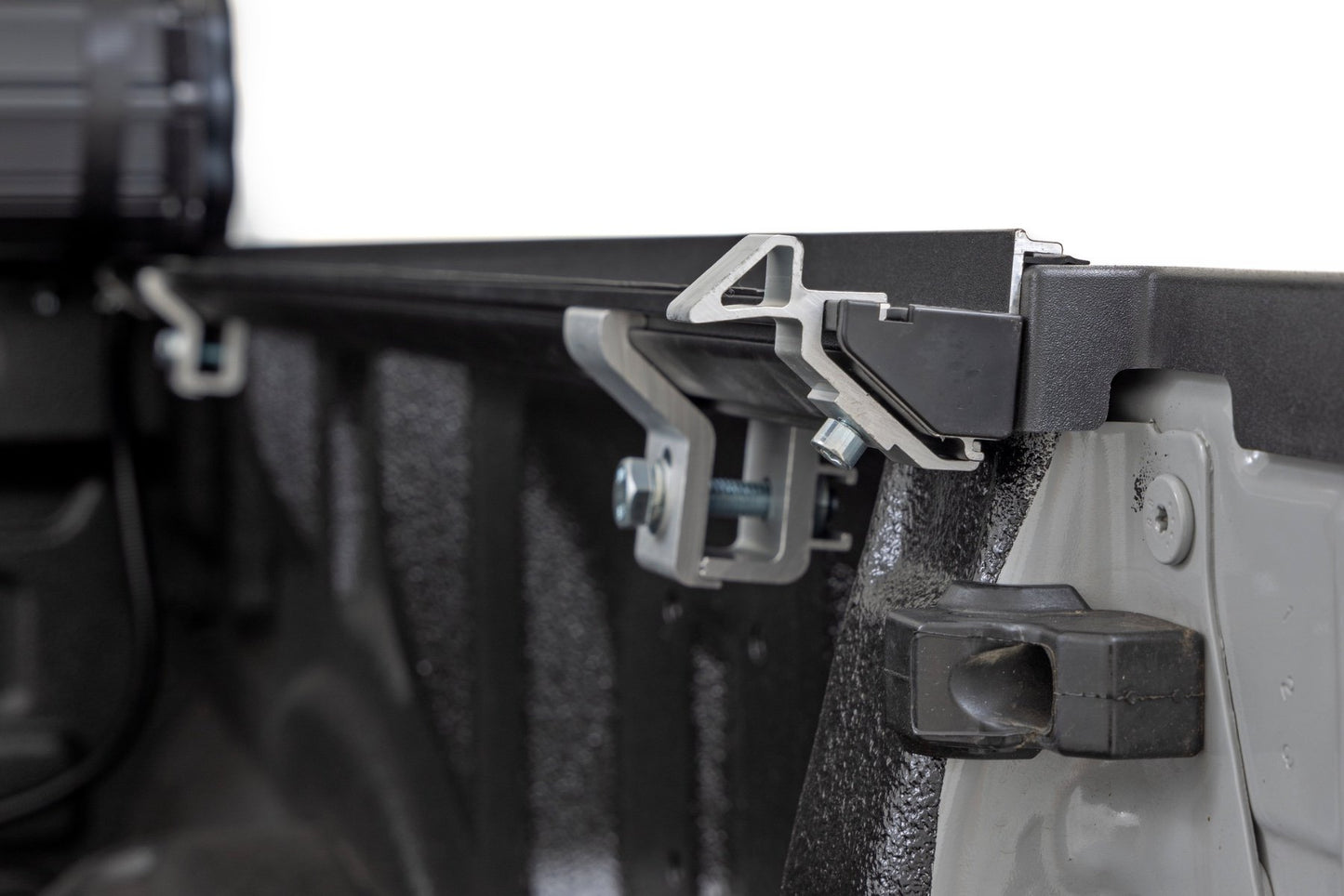 Rough Country Hard Roll Up Bed Cover | 5'7" Bed | Ford F-150 (15-25)/F-150 Lightning (22-25)