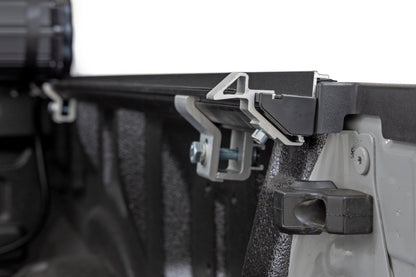 Rough Country Hard Roll Up Bed Cover | 5'7" Bed | Ford F-150 (15-25)/F-150 Lightning (22-25)