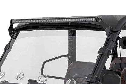 Rough Country LED Light Mount | 50" Black Single Row | CFMOTO UFORCE U10 Pro by Rough Country