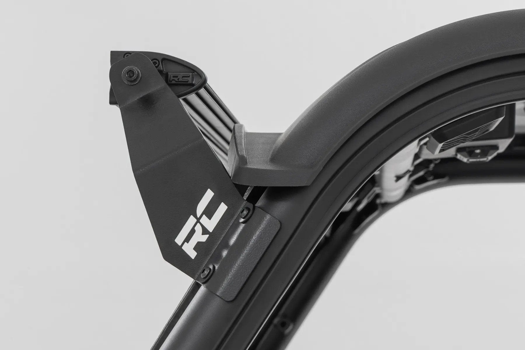 Rough Country LED Light Mount | 50" Black Single Row | CFMOTO UFORCE U10 Pro by Rough Country