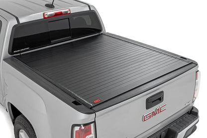 Rough Country Hard Roll Up Bed Cover | 5' Bed | Chevy/GMC Canyon/Colorado 2WD/4WD (15-22) by Rough Country