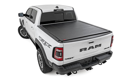 Rough Country Hard Roll Up Bed Cover | 5'7" Bed | Ram 1500 (19-26)/1500 TRX (21-24) by Rough Country