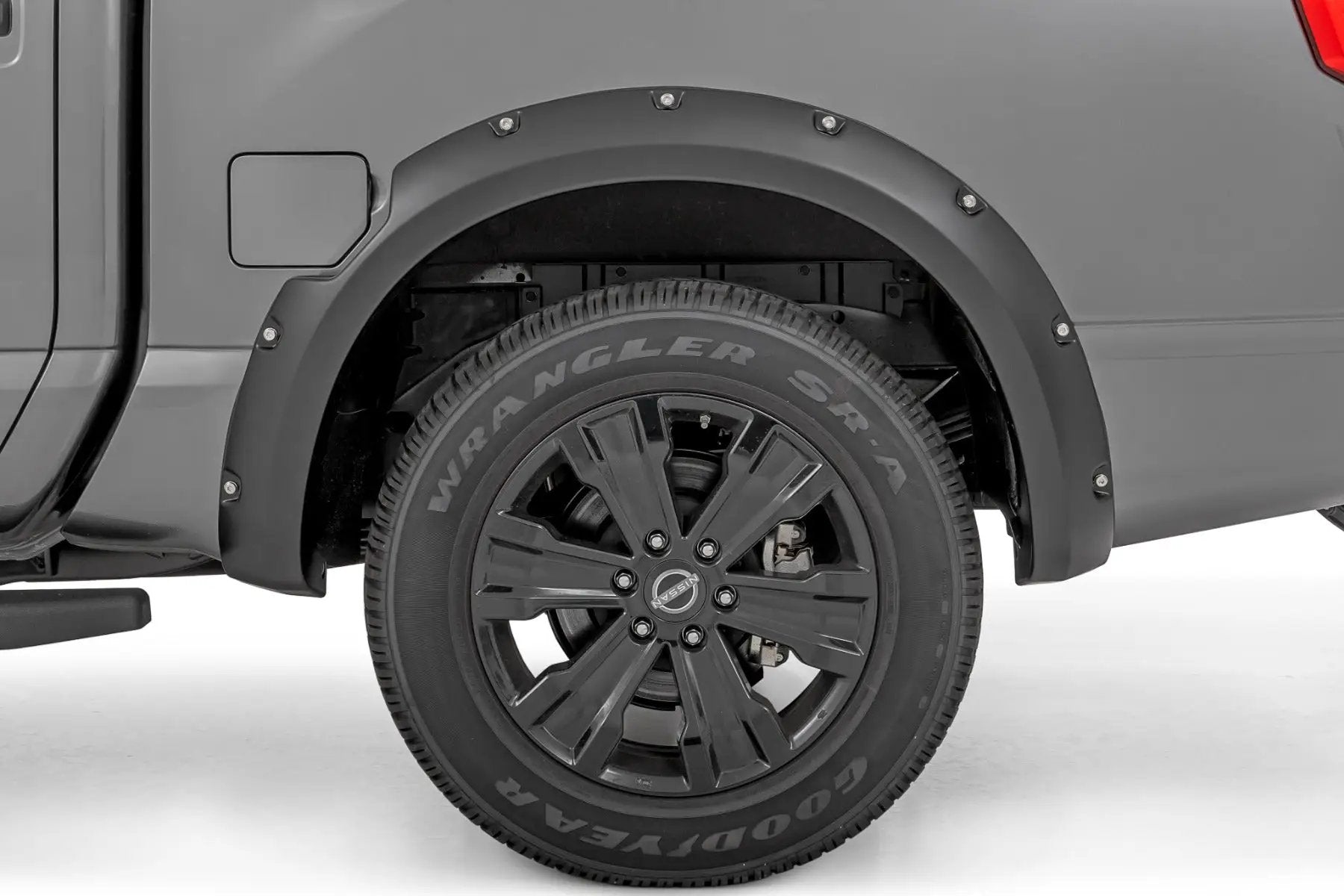 Rough Country Pocket Fender Flares | G41 Magnetic Black | Nissan Titan 2WD/4WD (2017-2024) by Rough Country