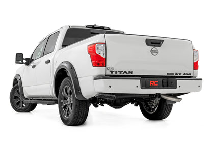 Расширители арок Pocket Fender Flares | K23 Brilliant Silver | Nissan Titan 2WD/4WD (17-24)
