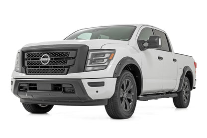 Расширители арок Pocket Fender Flares | K23 Brilliant Silver | Nissan Titan 2WD/4WD (17-24)