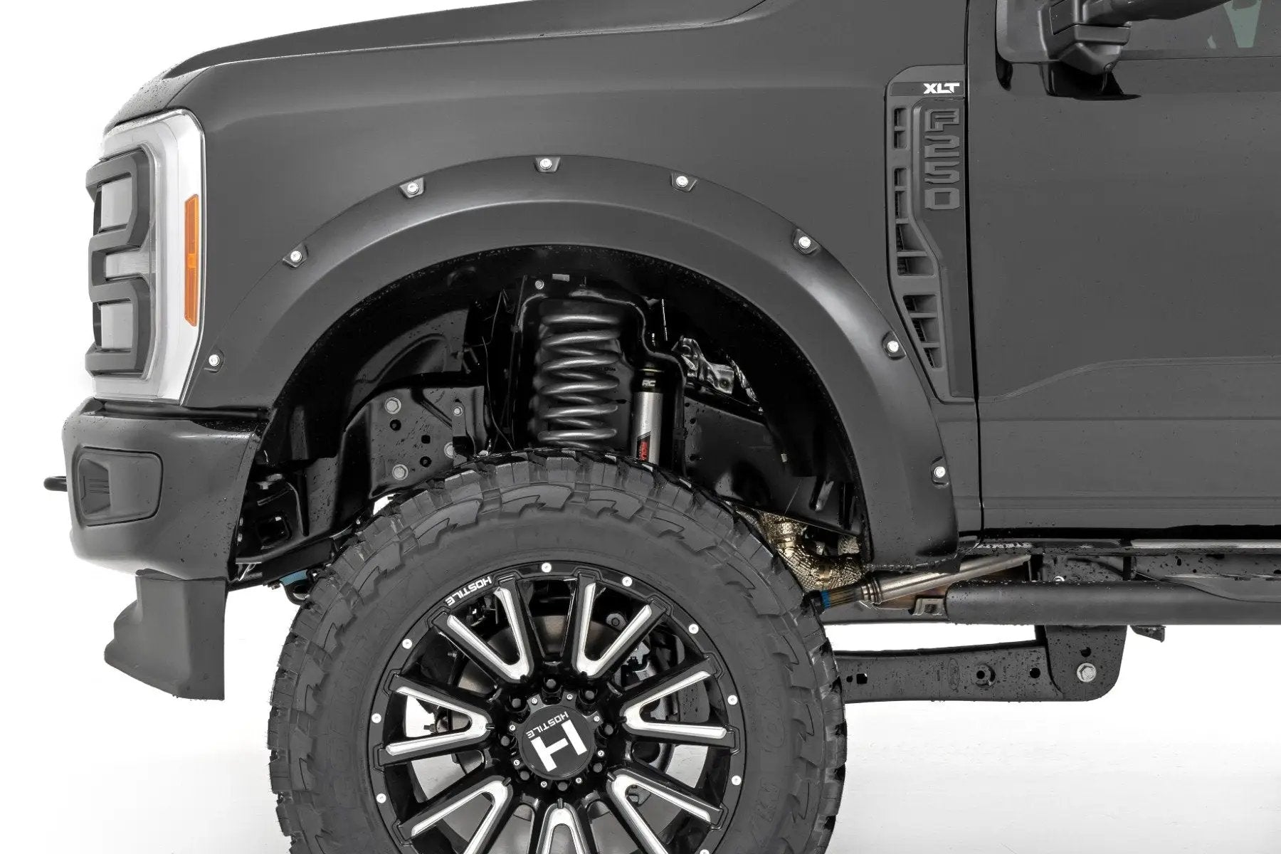Rough Country Pocket Fender Flares | LJ Darkened Bronze | Ford F-250/F-350 Super Duty (23-26) by Rough Country
