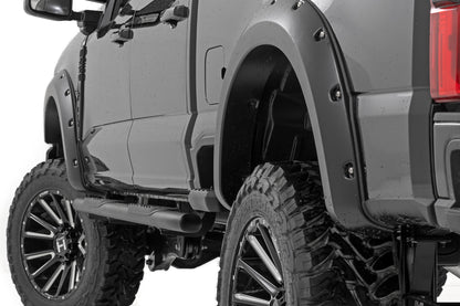 Расширители арок Pocket Style | Цвет YZ Oxford White | Ford F-250/F-350 Super Duty (23-26)