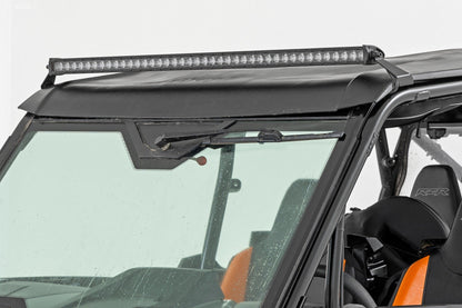 Rough Country LED Light Kit | Front Mount | 40" Black-Series Single Row | Polaris RZR XP 4 1000 (2024)