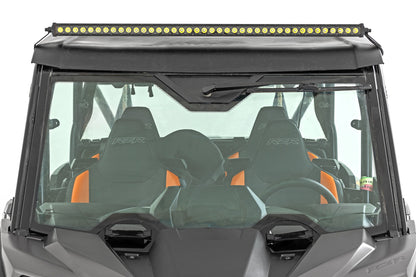 Rough Country LED Light Kit | Front Mount | 40" Black-Series Single Row | Polaris RZR XP 4 1000 (2024)
