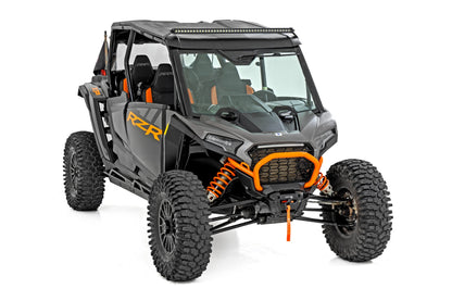 Rough Country LED Light Kit | Front Mount | 40" Black-Series Single Row | Polaris RZR XP 4 1000 (2024)