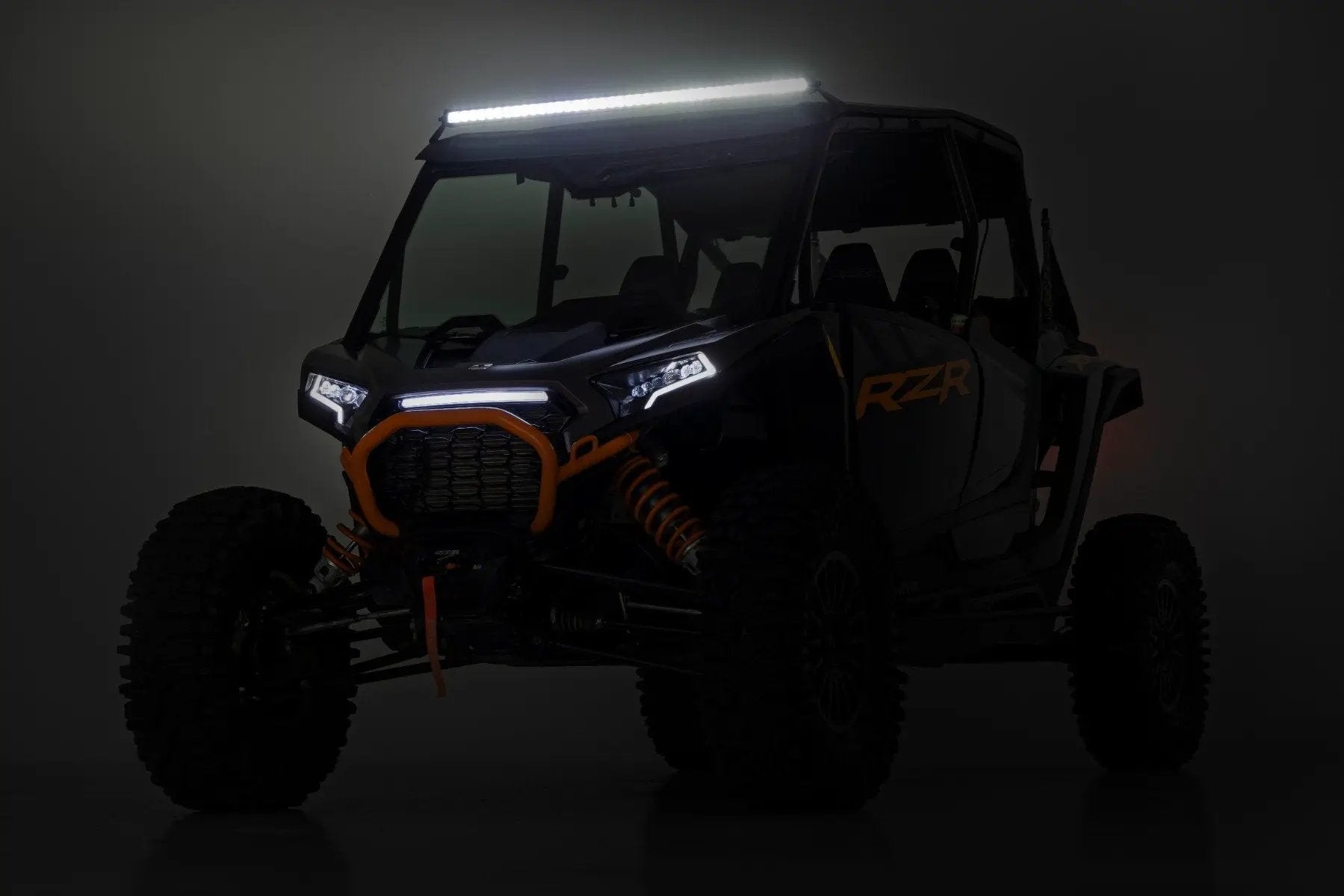 Rough Country LED Light Kit | Front Mount | 40" Spectrum Single Row | Polaris RZR XP 4 1000 (2024) by Rough Country