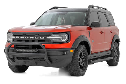 Rough Country Pocket Fender Flares | M7 Carbonized Gray | Ford Bronco Sport 4WD (2021-2026)