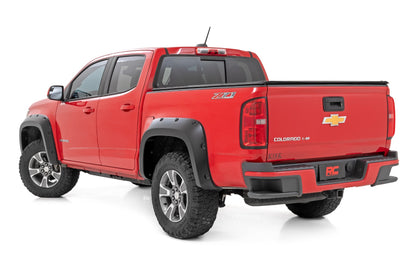 Расширители арок Pocket Style | Глянцевый черный GBA | Chevrolet Colorado 2WD/4WD (2015-2022)