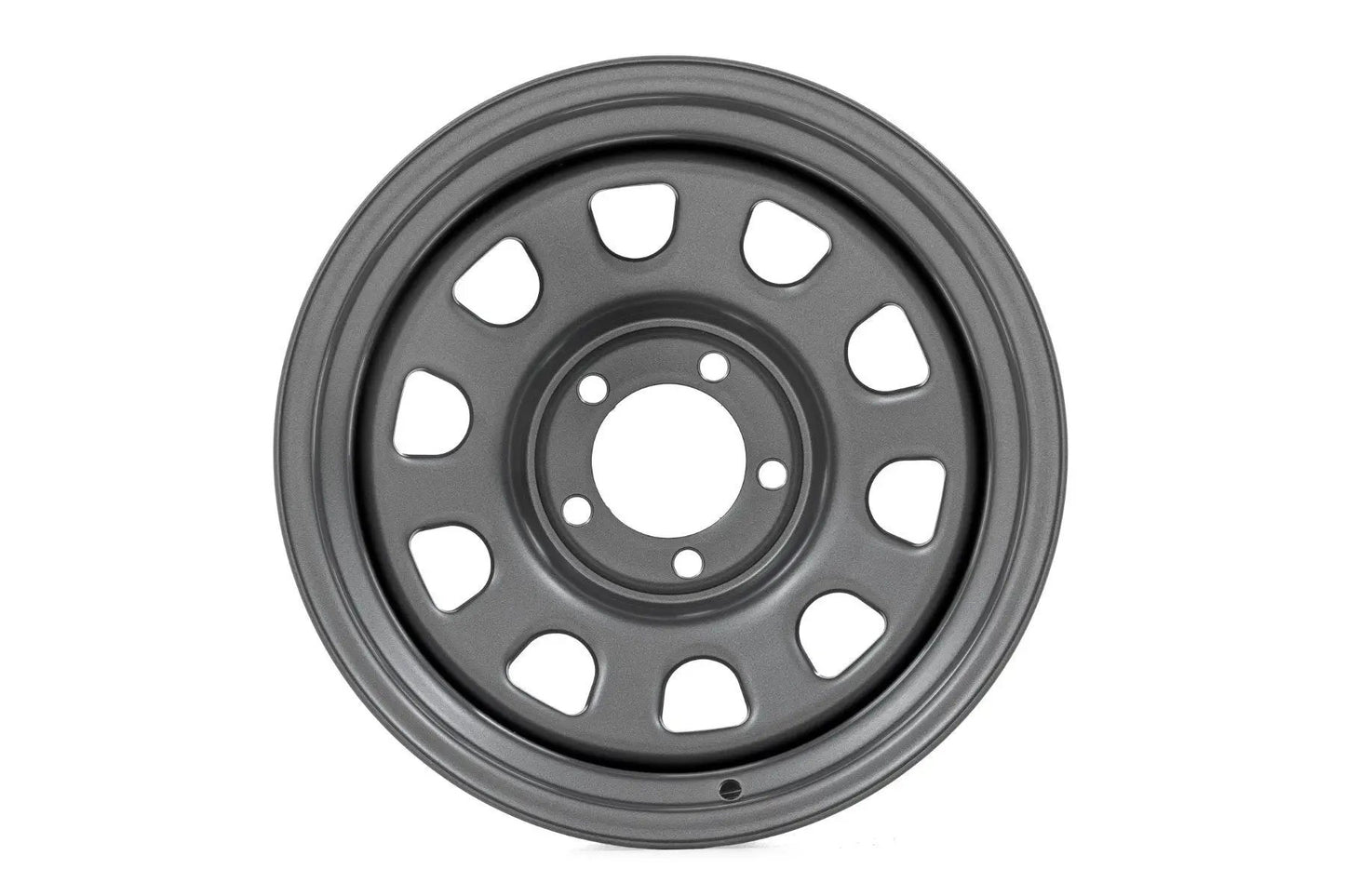 Rough Country Steel Wheel | Gray | 15x10 | 5x4.5 | 3.30 Bore | -39 by Rough Country
