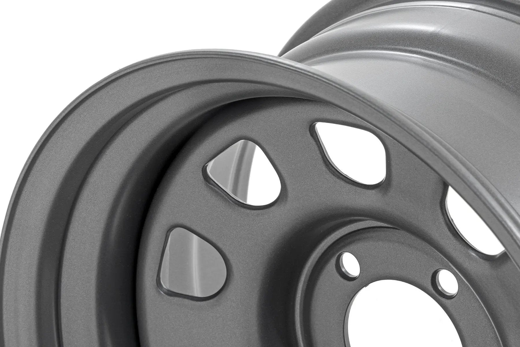 Rough Country Steel Wheel | Gray | 17x9 | 6x5.5 | 4.25 Bore | -12 by Rough Country