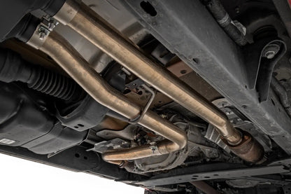 Rough Country Performance Cat-Back Exhaust | Stainless | 3.8L | Nissan Frontier (22-26) by Rough Country