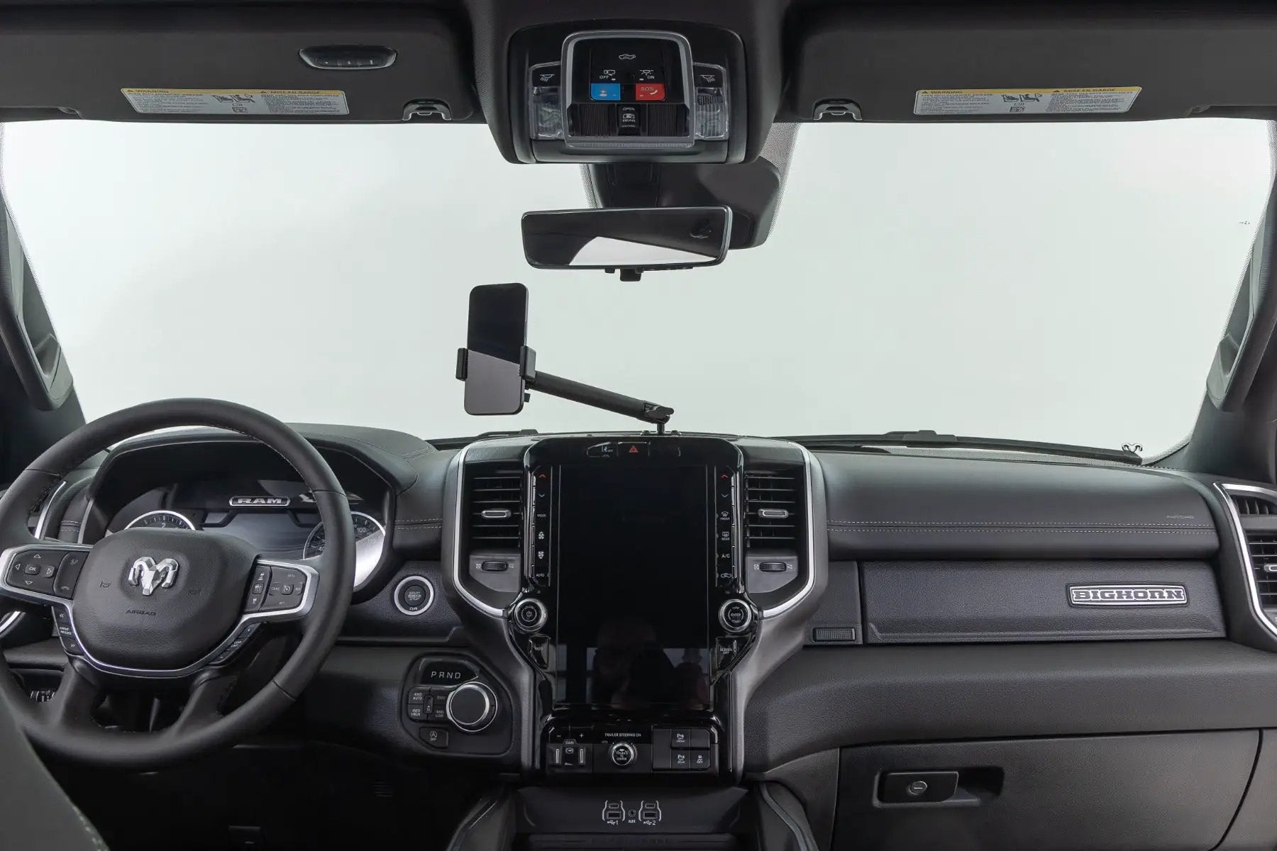 Rough Country Dash Mount | 10" Non-Mag Safe Mount Kit | 12in Screen | Ram 1500 4WD (2019-2024) by Rough Country
