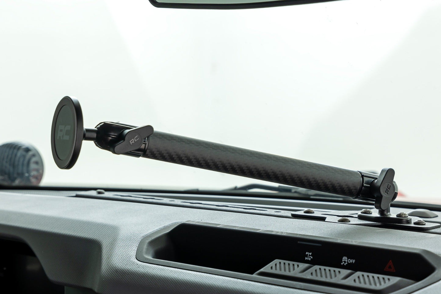 Rough Country Dash Mount | 8" Mag Safe Mount | Ford Bronco 4WD (2021-2025)