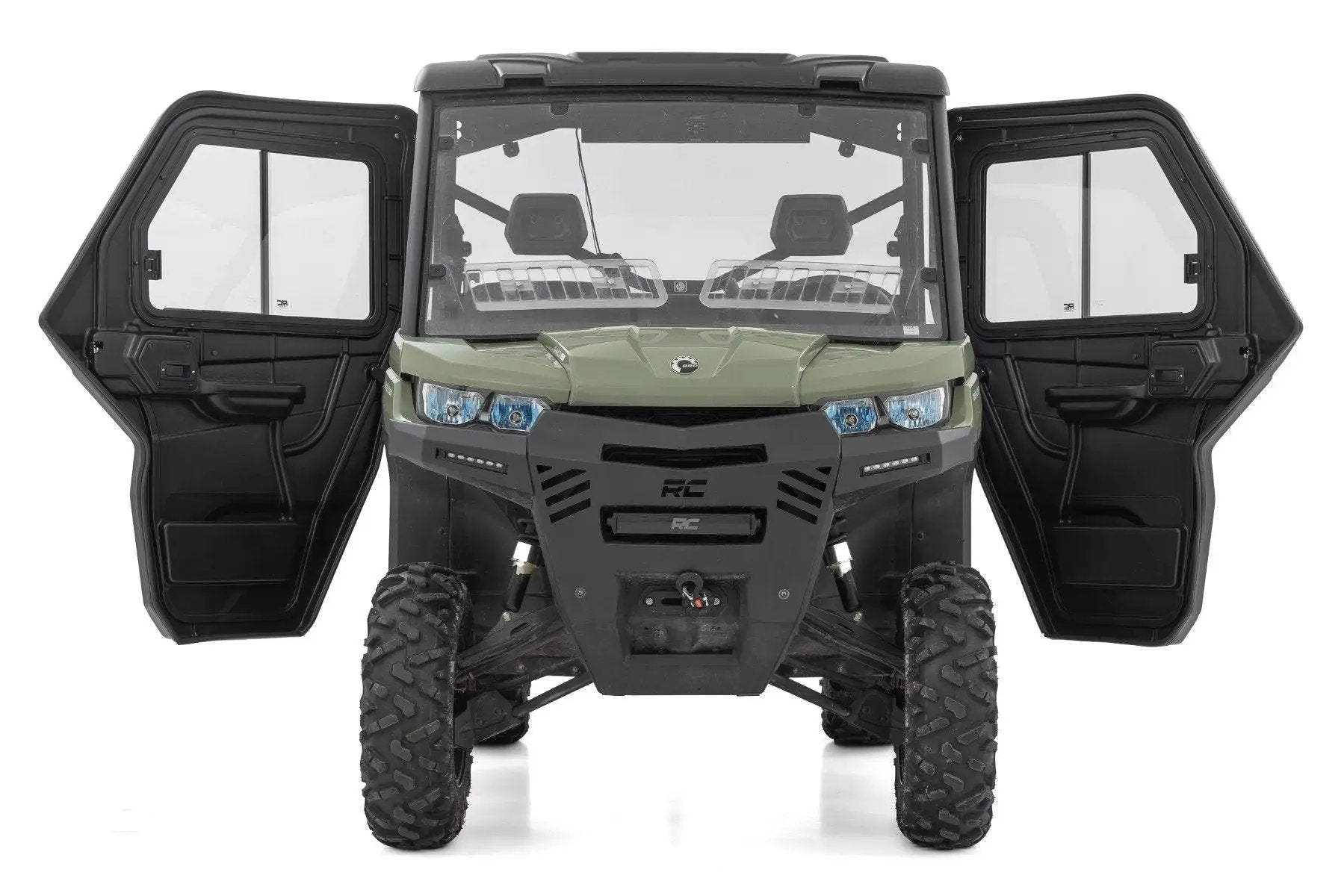 Rough Country UTV Side Doors | 2 Seater | Can-Am Defender HD 5/HD 7/HD 8/HD 9/HD 10 by Rough Country