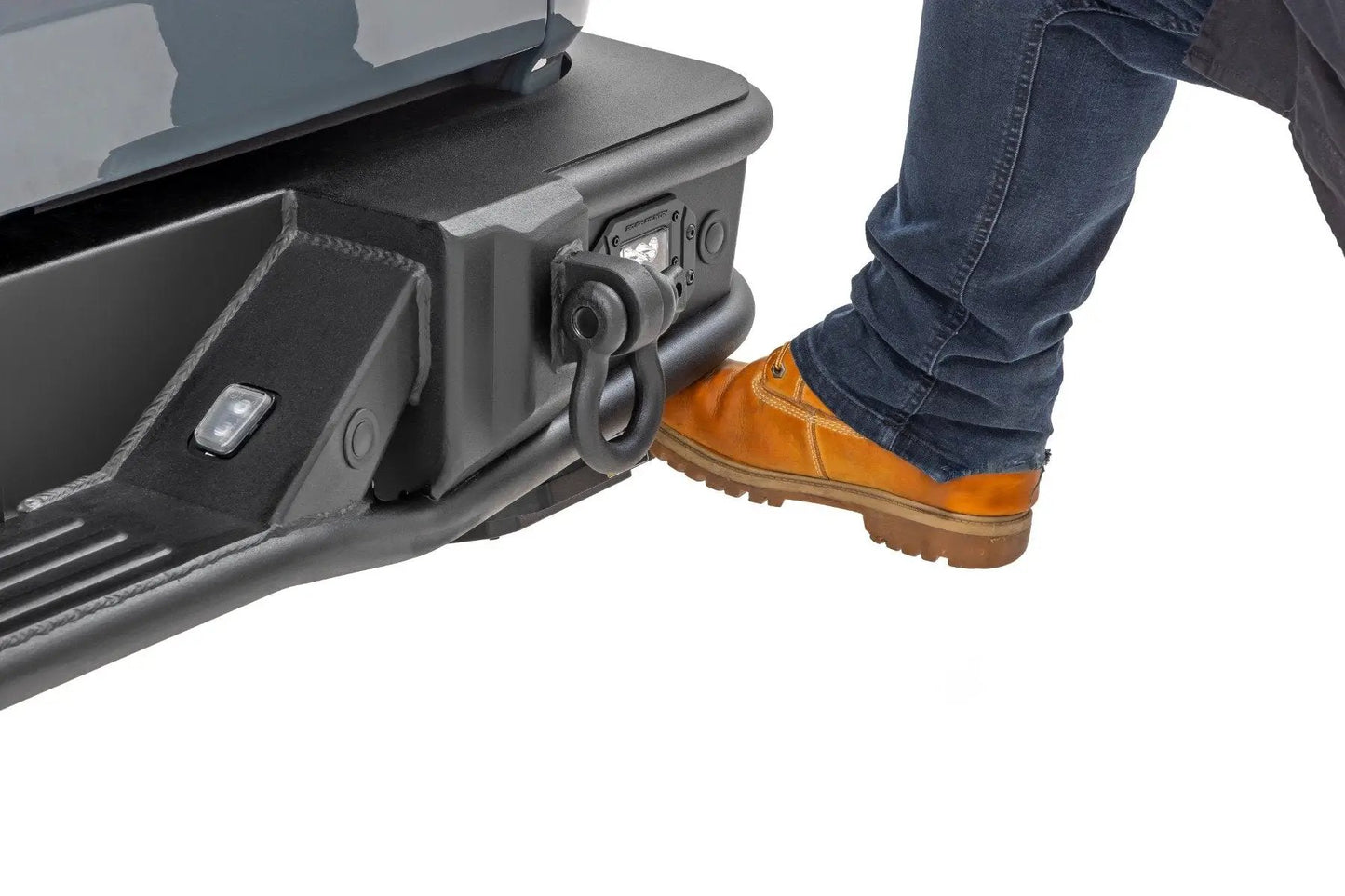 Rough Country Retractable Bed Step | Manual Pull | Jeep Gladiator JT 4WD (2020-2025) by Rough Country