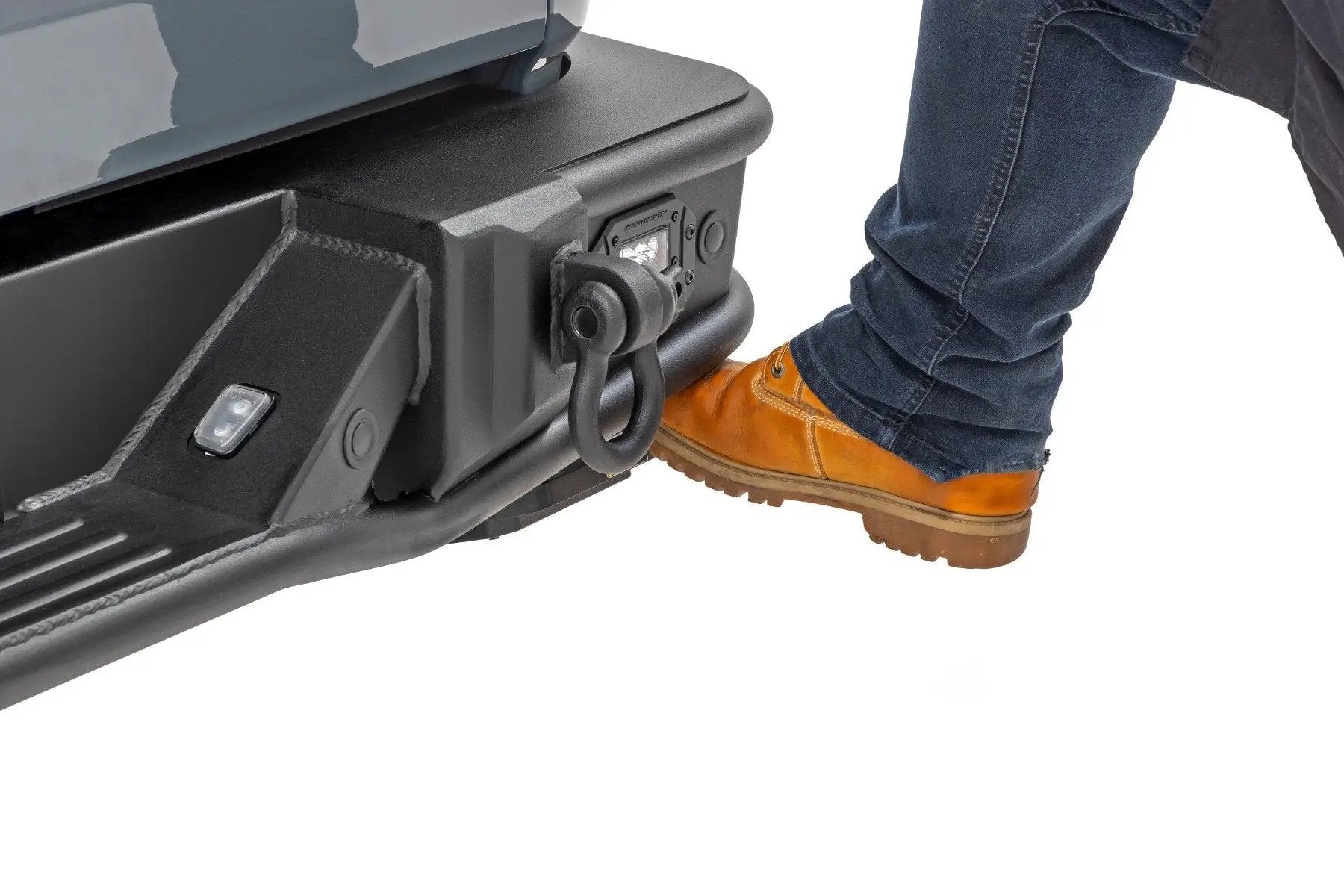 Rough Country Retractable Bed Step | Manual Pull | Jeep Gladiator JT 4WD (2020-2025) by Rough Country