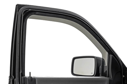 Rough Country Side Window Deflectors | In Channel Rain Guard | Ram 1500/2500/3500 (10-25 & Classic) by Rough Country