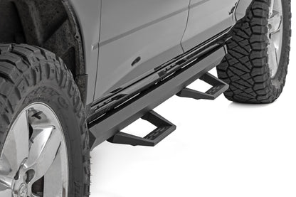 Estribo lateral de aluminio ajustable SRL2 | Cabina doble | Ram 1500/2500/3500 2WD/4WD (2010-2018 y Classic)