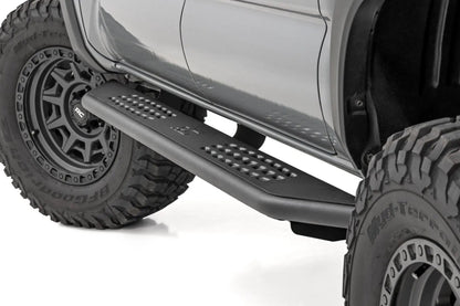 Rough Country OV2 Running Boards | Side Step Bars | Crew Cab | Toyota Tacoma 2WD/4WD (16-23) by Rough Country