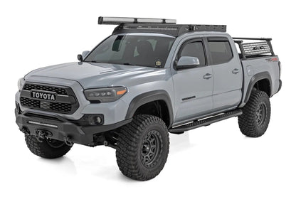 Rough Country OV2 Running Boards | Side Step Bars | Crew Cab | Toyota Tacoma 2WD/4WD (16-23) by Rough Country