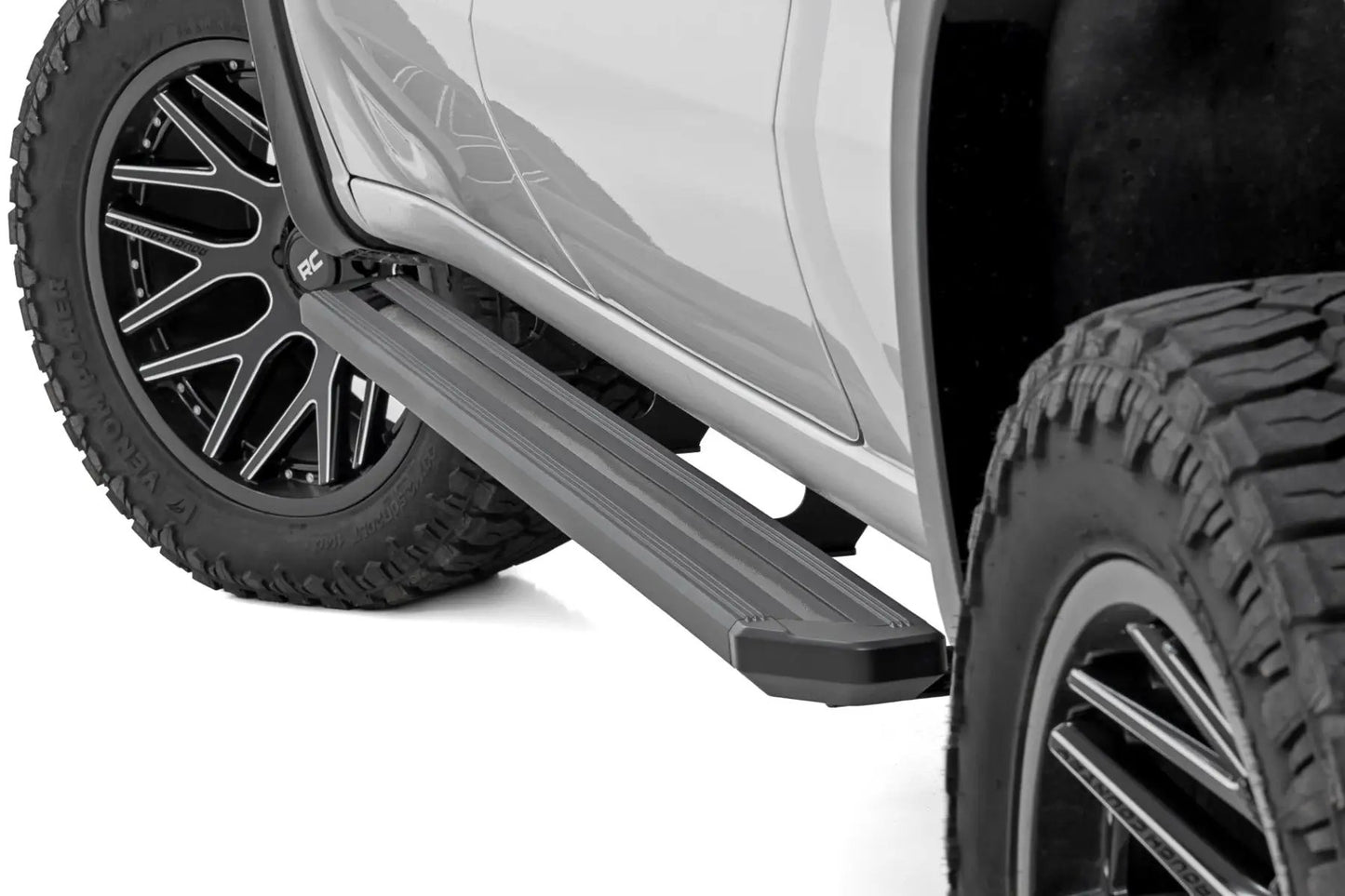Rough Country Multi-Color LED Running Boards | Crew Cab | Chevy/GMC 1500/2500HD/3500HD (19-26) by Rough Country