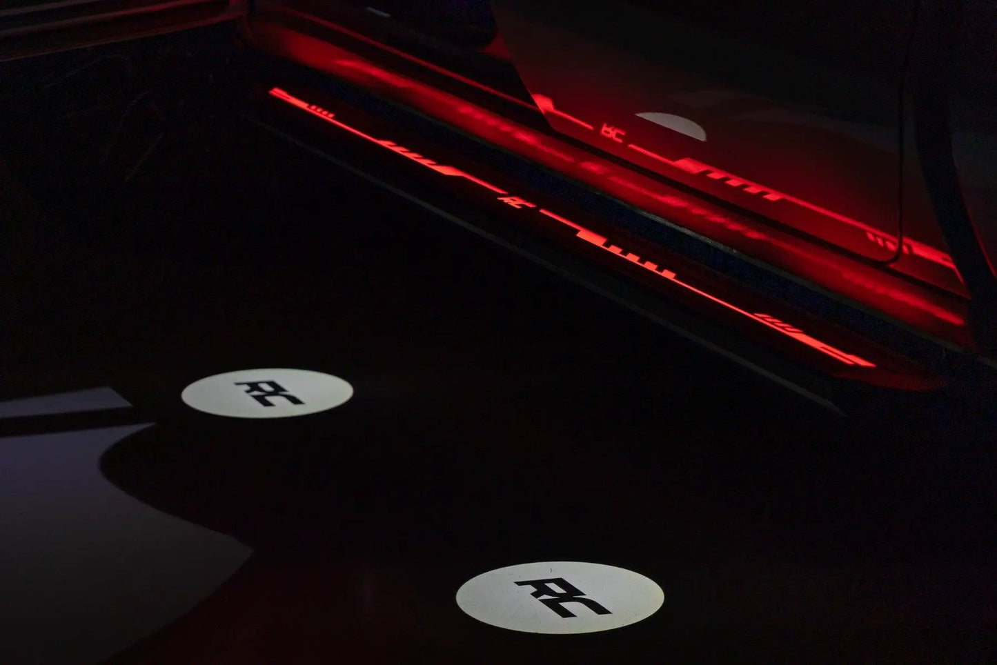 Rough Country Multi-Color LED Running Boards | 4-Door | Ford Bronco 4WD (2021-2025) by Rough Country