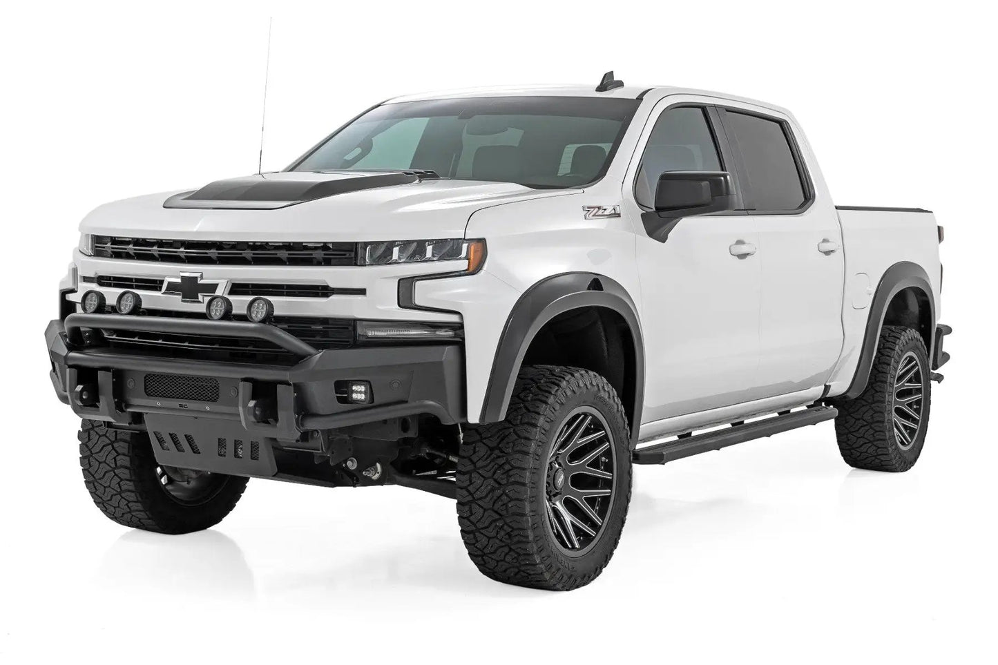 Rough Country Multi-Color LED Running Boards | Crew Cab | Chevy/GMC 1500/2500HD/3500HD (19-26) by Rough Country