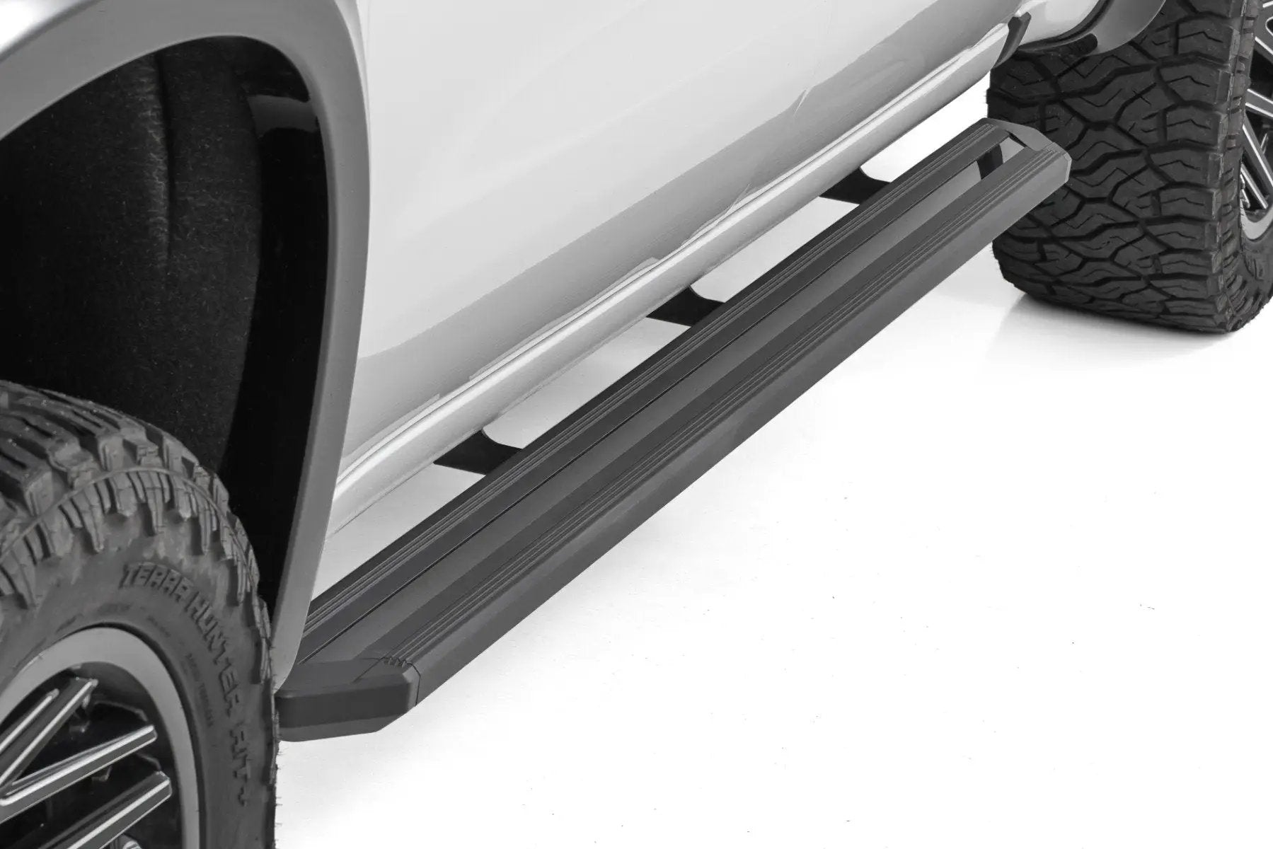Rough Country Multi-Color LED Running Boards | Crew Cab | Chevy/GMC 1500/2500HD/3500HD (19-26) by Rough Country