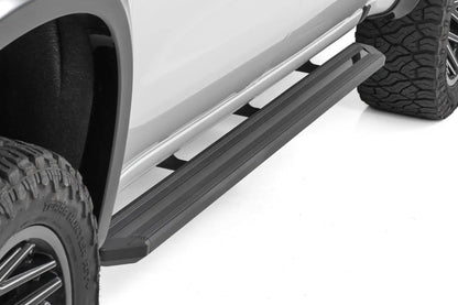 Rough Country Multi-Color LED Running Boards | Crew Cab | Chevy/GMC 1500/2500HD/3500HD (19-26) by Rough Country
