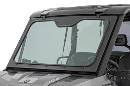 Rough Country Electric Tilt Windshield | Glass | Can-Am Defender HD 8/HD 9/HD 10 by Rough Country