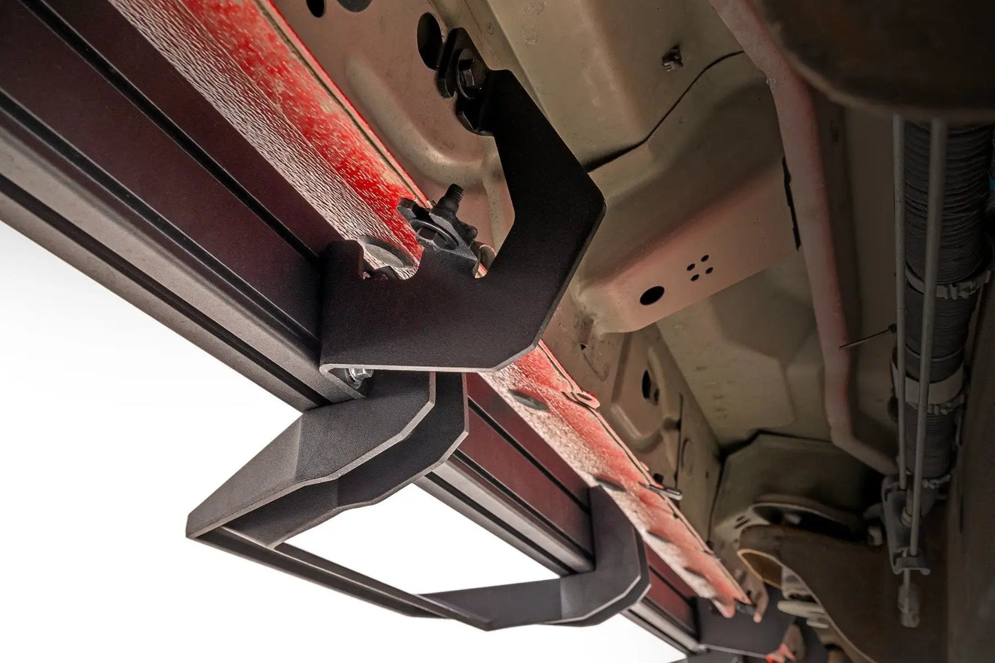 Rough Country SRL2 Adj Aluminum Step | Crew Cab | Chevy/GMC 1500/2500HD/3500HD (07-18 & Classic) by Rough Country