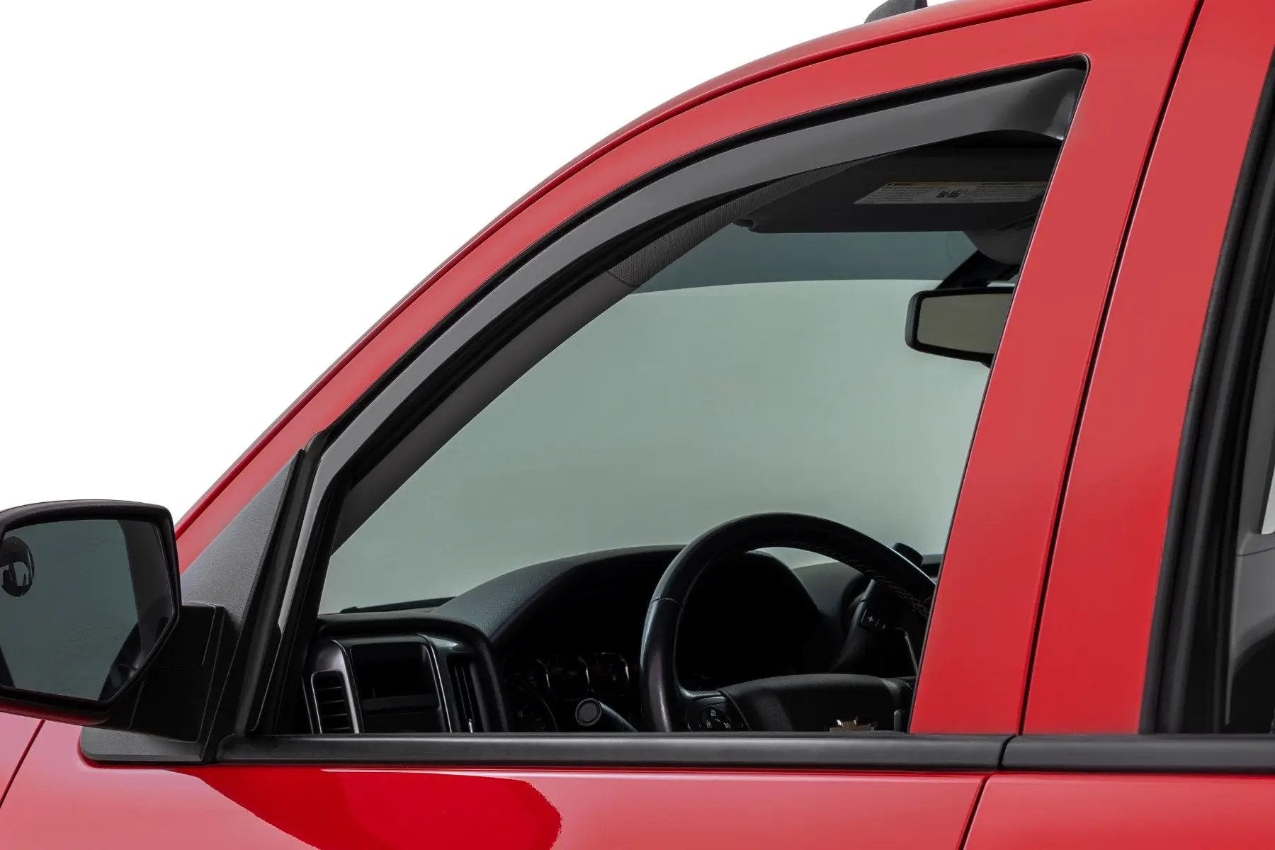 Rough Country Side Window Deflectors | In Channel Rain Guard | Chevy/GMC 1500/2500HD/3500HD 2WD/4WD by Rough Country