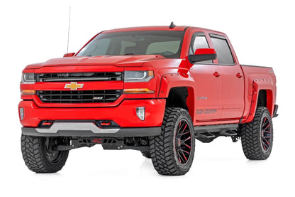 Rough Country SRL2 Adj Aluminum Step | Crew Cab | Chevy/GMC 1500/2500HD/3500HD (07-18 & Classic) by Rough Country