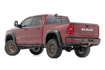 Rough Country Pocket Fender Flares | PR4 Flame Red | Ram 1500 2WD/4WD (2025-2026)