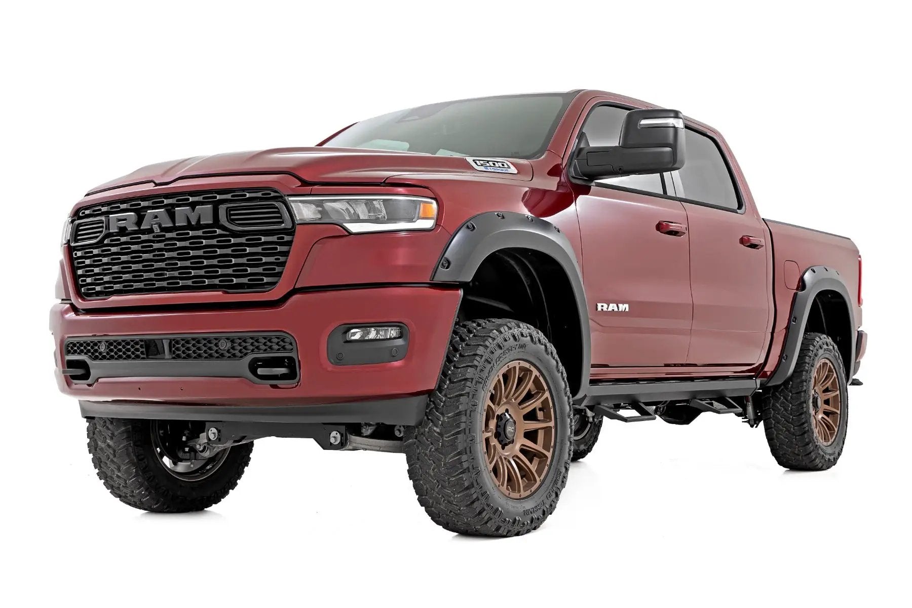Rough Country Pocket Fender Flares | PSE Silver Zynith | Ram 1500 2WD/4WD (2025-2026) by Rough Country