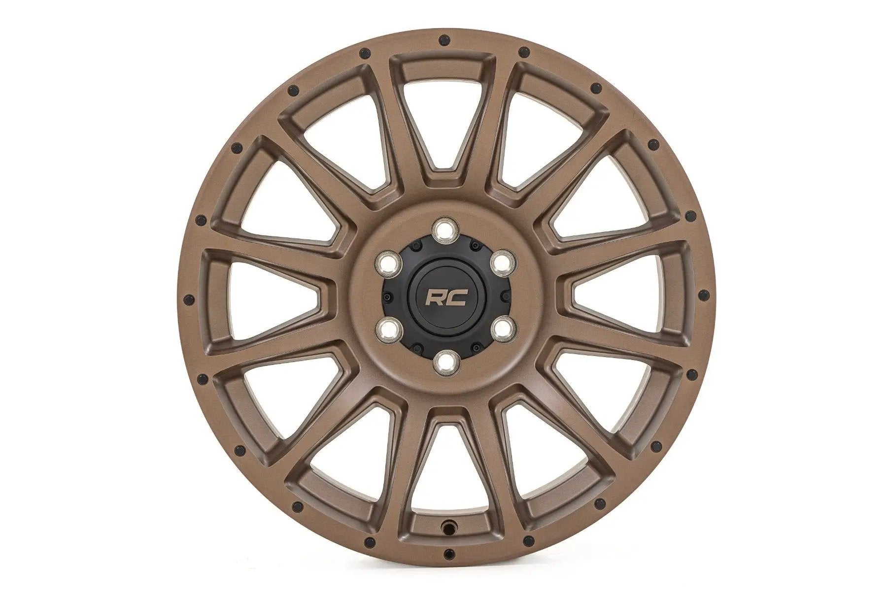Rough Country 90 Series Wheel | One-Piece | Bronze | 20x9 | 6x5.5 | -12mm by Rough Country