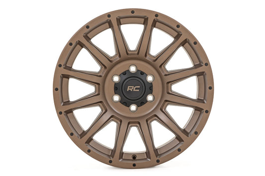 Rough Country 90 Series Wheel | One-Piece | Bronze | 20x10 | 6x5.5 | -25mm