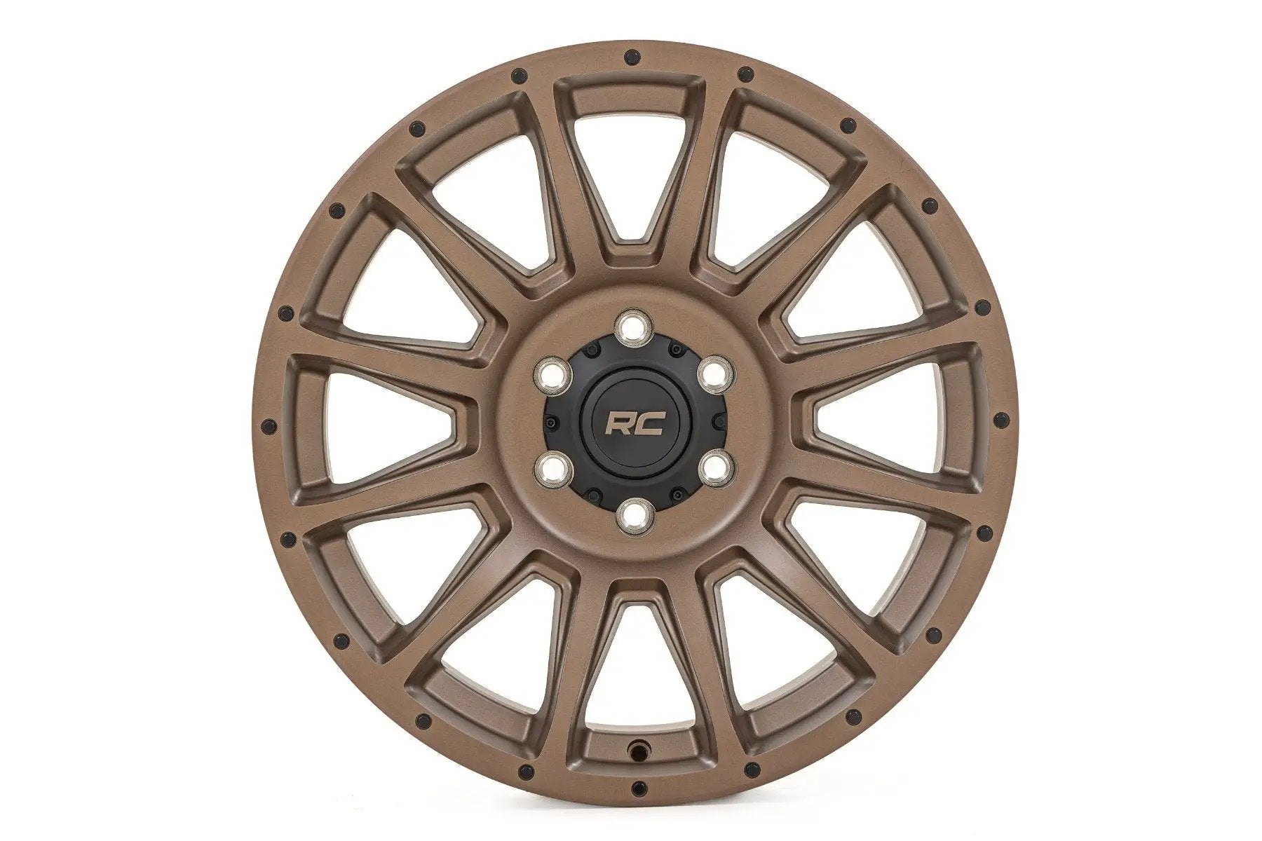 Rough Country 90 Series Wheel | One-Piece | Bronze | 18x9 | 5x5 | 0mm by Rough Country